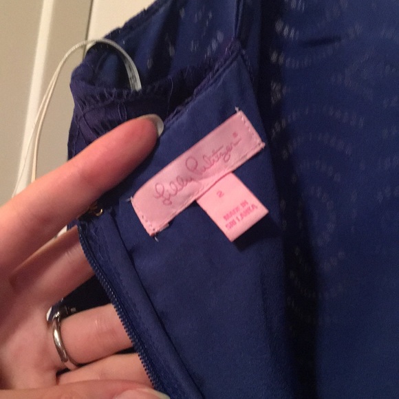 Lilly Pulitzer Caia Lace Romper. - Picture 8 of 9